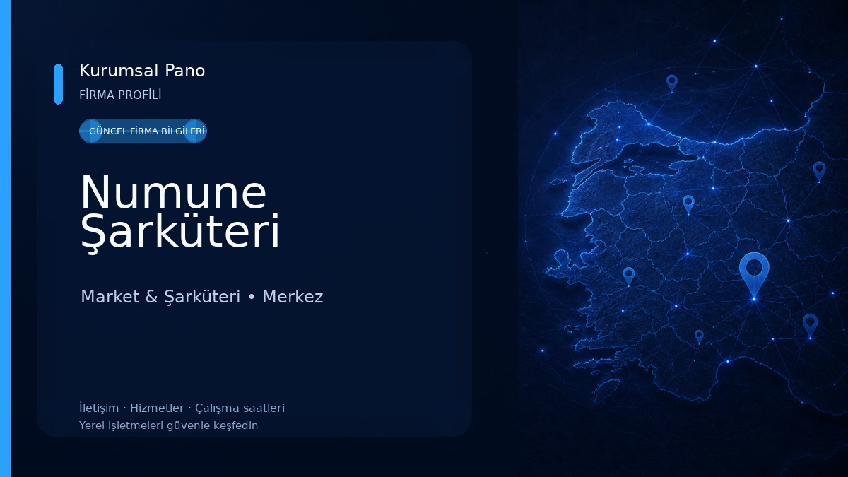 Numune Şarküteri Market & Şarküteri
