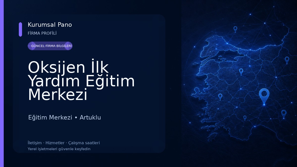 Oksijen İlk Yardım Eğitim Merkezi Eğitim Merkezi