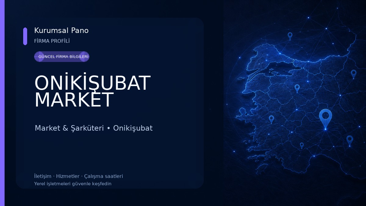 ONİKİŞUBAT MARKET Market & Şarküteri