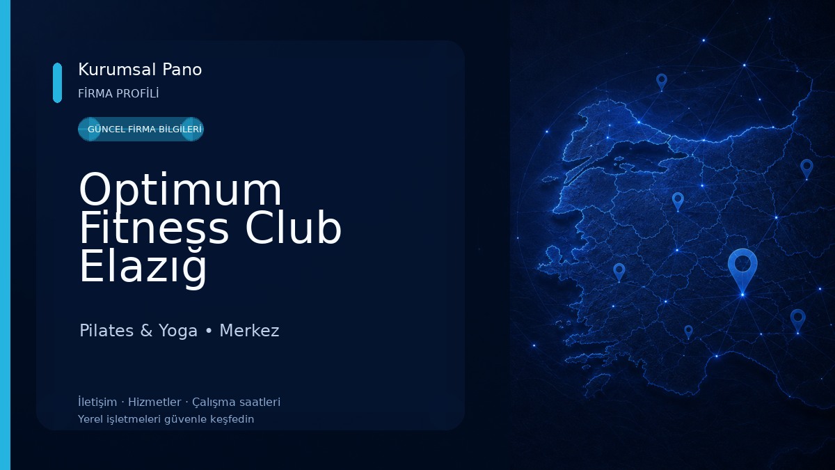 Optimum Fitness Club Elazığ