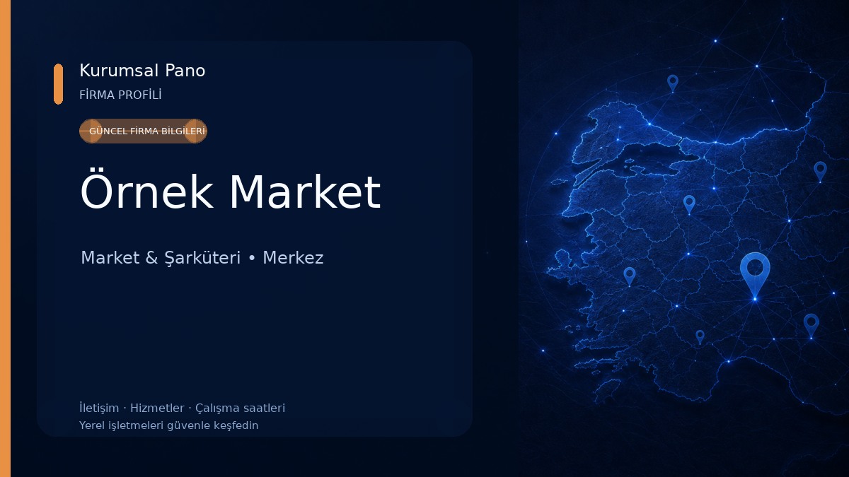 Örnek Market Market & Şarküteri