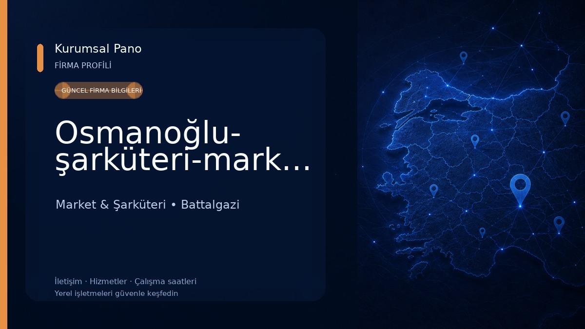 Osmanoğlu- şarküteri-market Market & Şarküteri