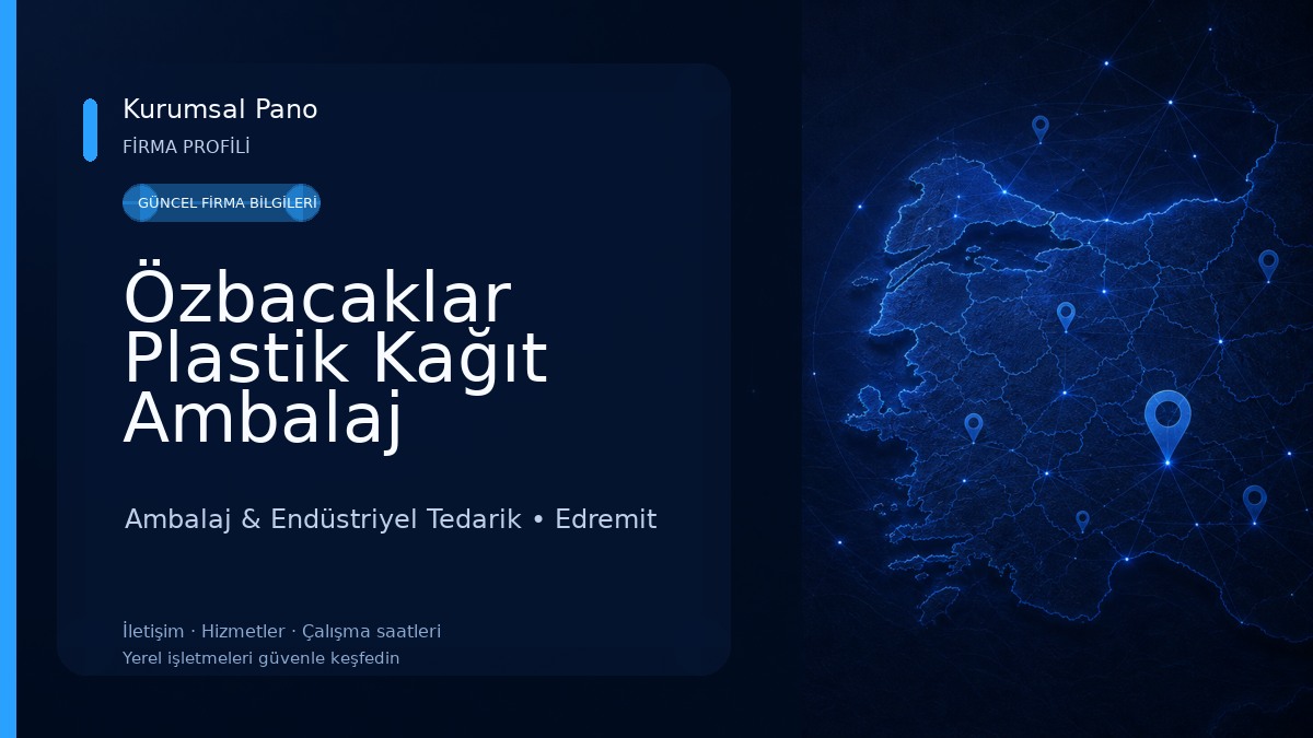 Özbacaklar Plastik Kağıt Ambalaj