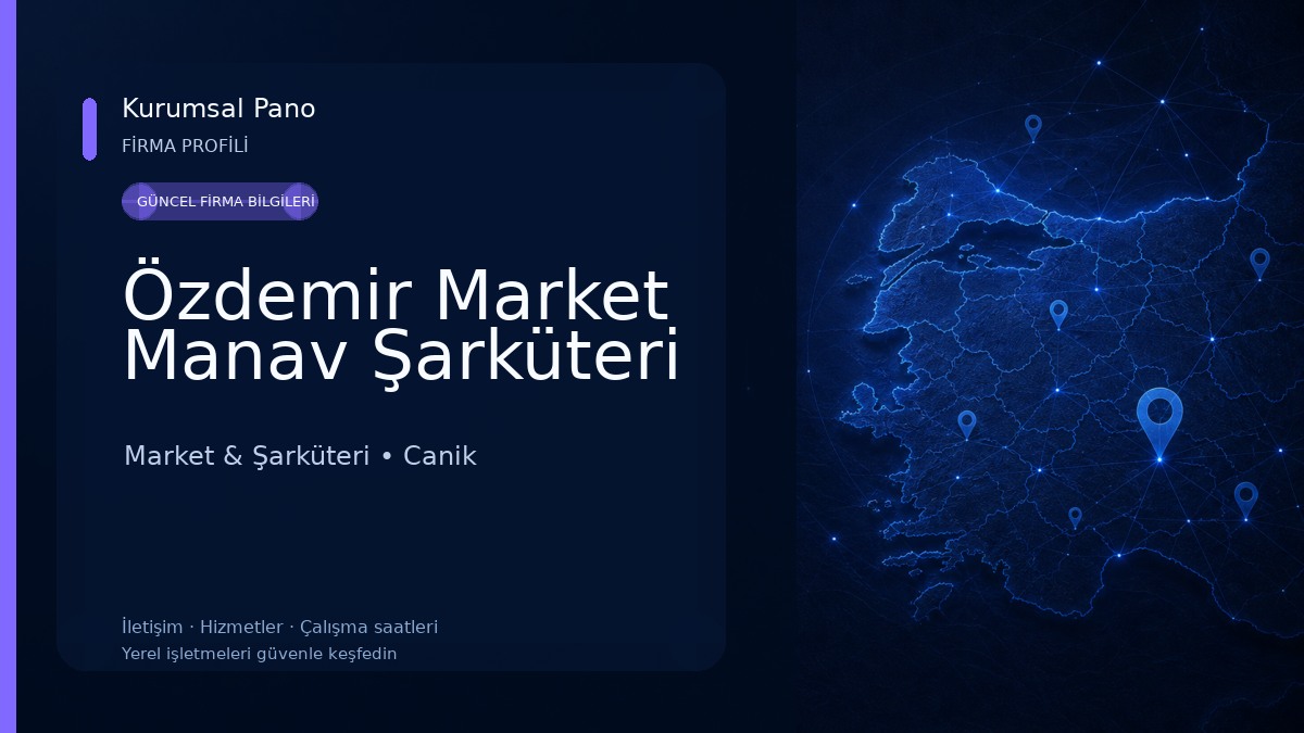 Özdemir Market Manav Şarküteri Market & Şarküteri