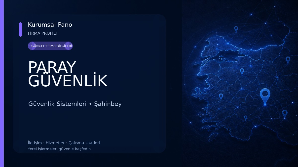 PARAY GÜVENLİK 