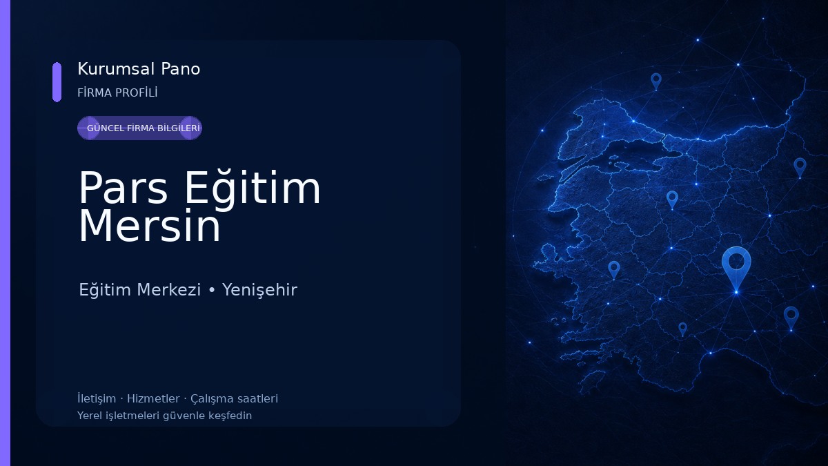 Pars Eğitim Mersin Eğitim Merkezi