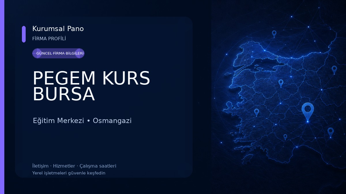 PEGEM KURS BURSA 