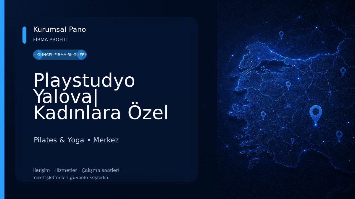 Playstudyo Yalova| Kadınlara Özel Spor Salonu Pilates & Yoga