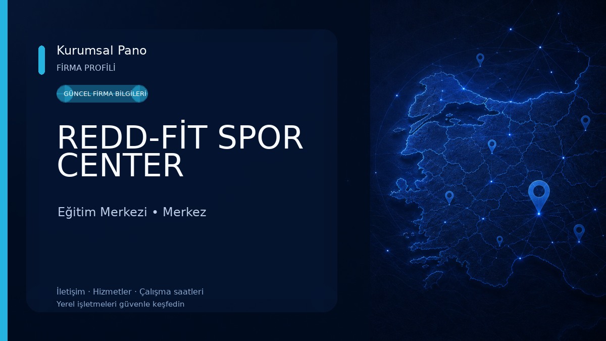REDD-FİT SPOR CENTER Eğitim Merkezi