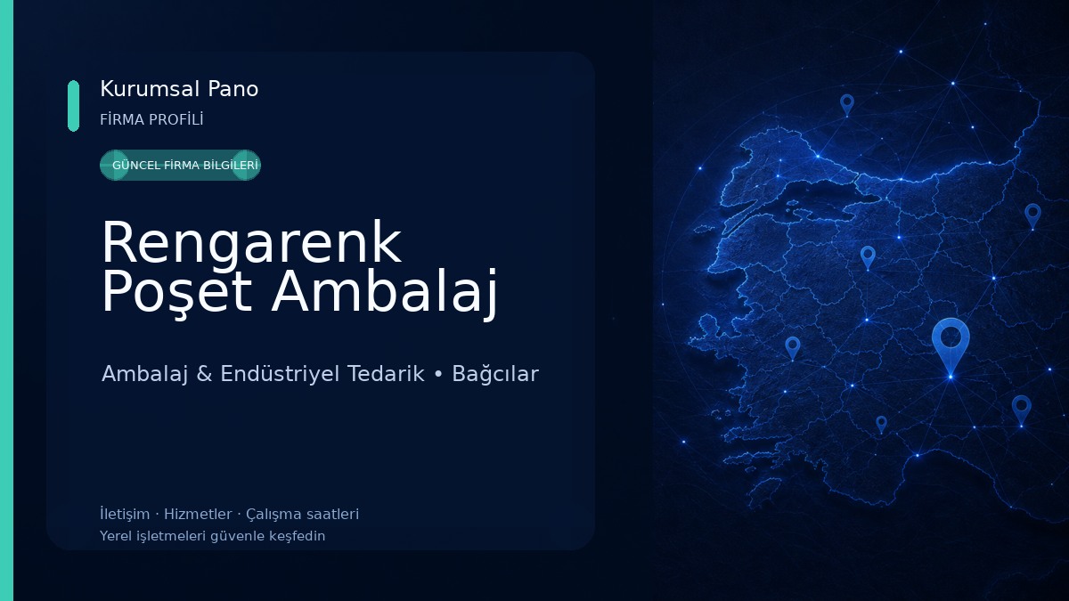 Rengarenk Poşet Ambalaj Ambalaj & Endüstriyel Tedarik