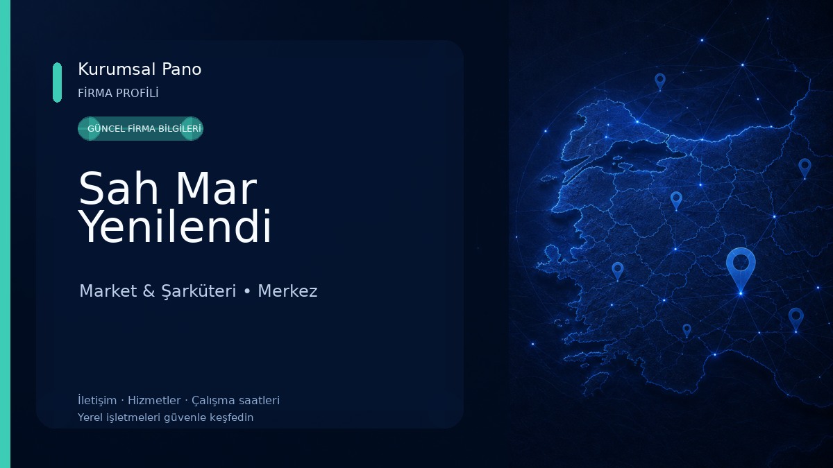 Sah Mar Yenilendi Market & Şarküteri