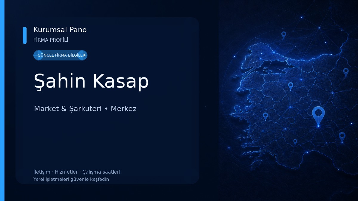 Şahin Kasap Market & Şarküteri