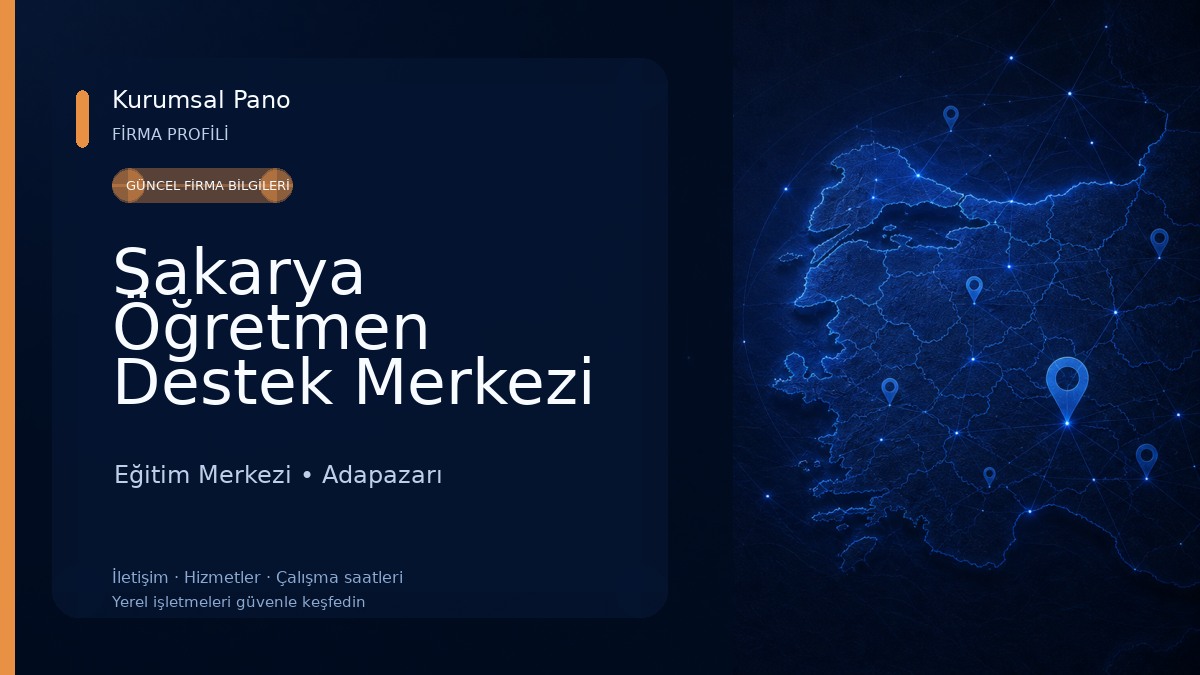 Sakarya Öğretmen Destek Merkezi