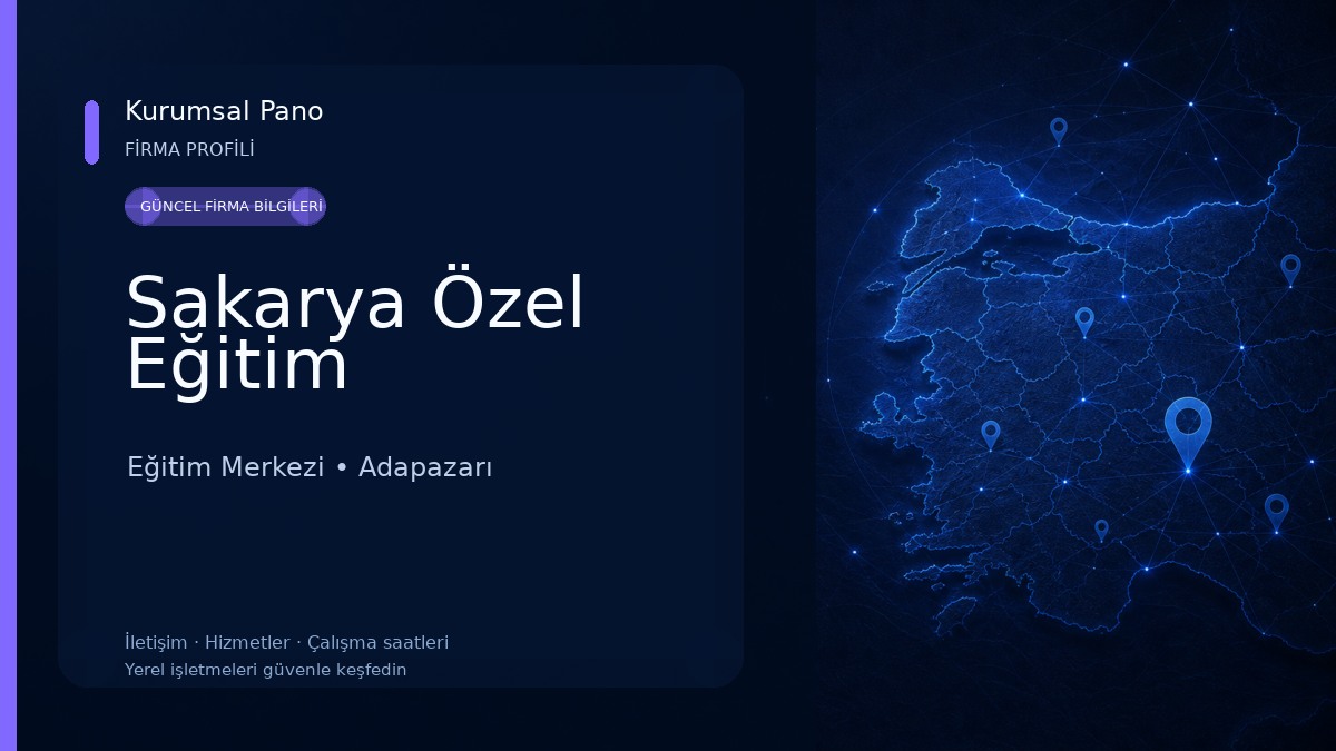 Sakarya Özel Eğitim Eğitim Merkezi
