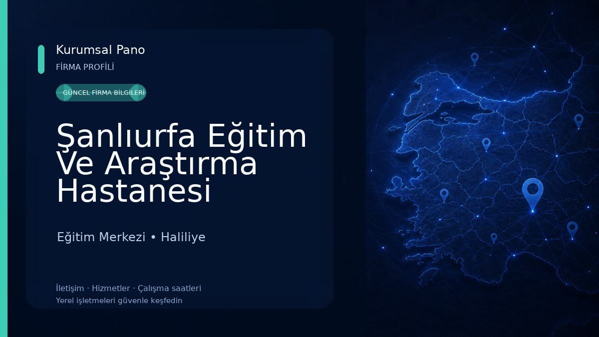 Şanlıurfa Eğitim Ve Araştırma Hastanesi Toplum Ruh Sağlığı Merkezi Eğitim Merkezi