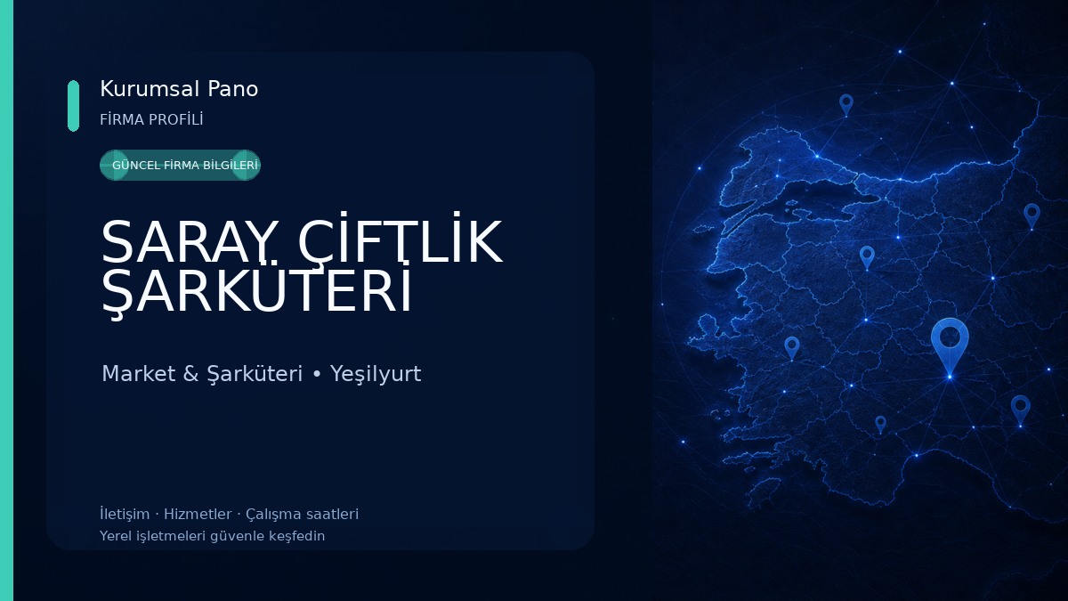 SARAY ÇİFTLİK ŞARKÜTERİ