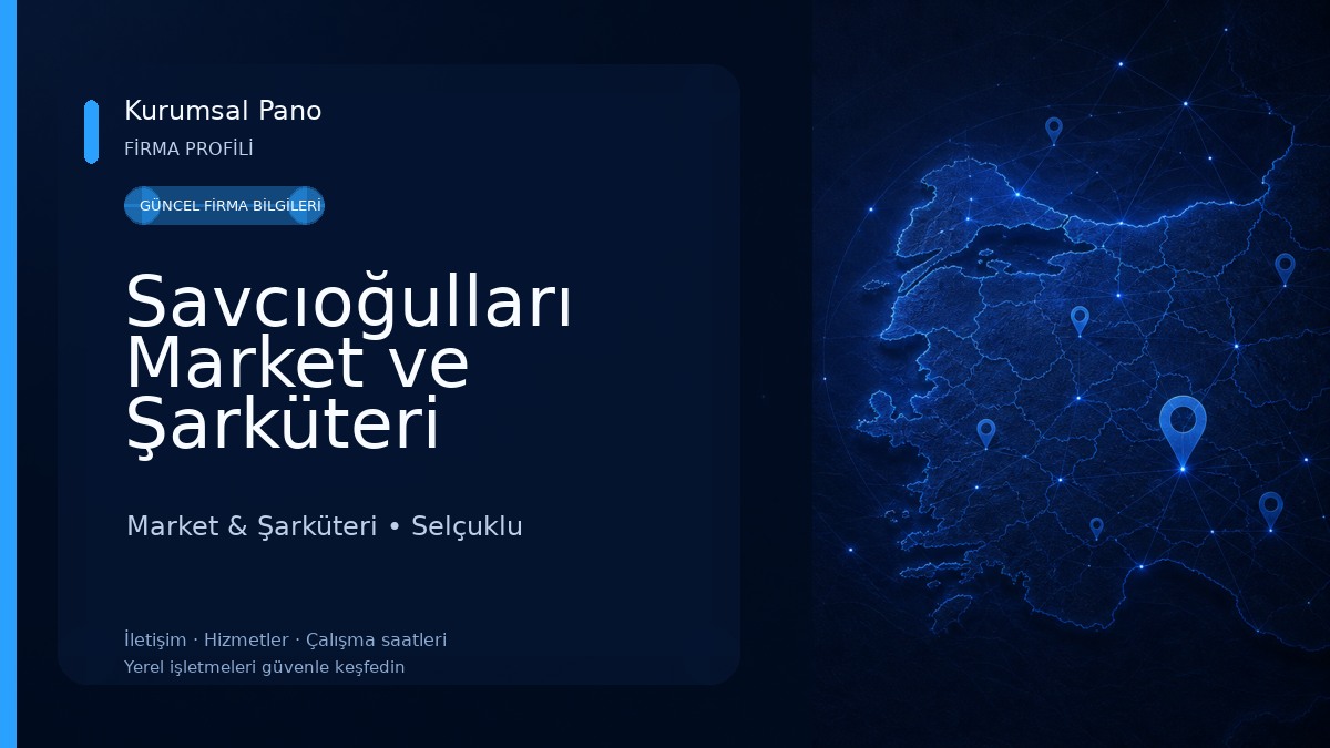 Savcıoğulları Market ve Şarküteri Market & Şarküteri