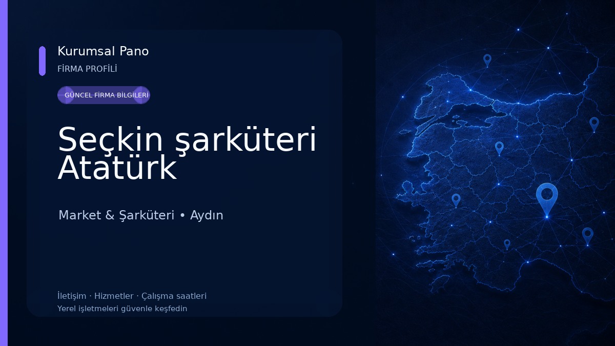 Seçkin şarküteri Atatürk