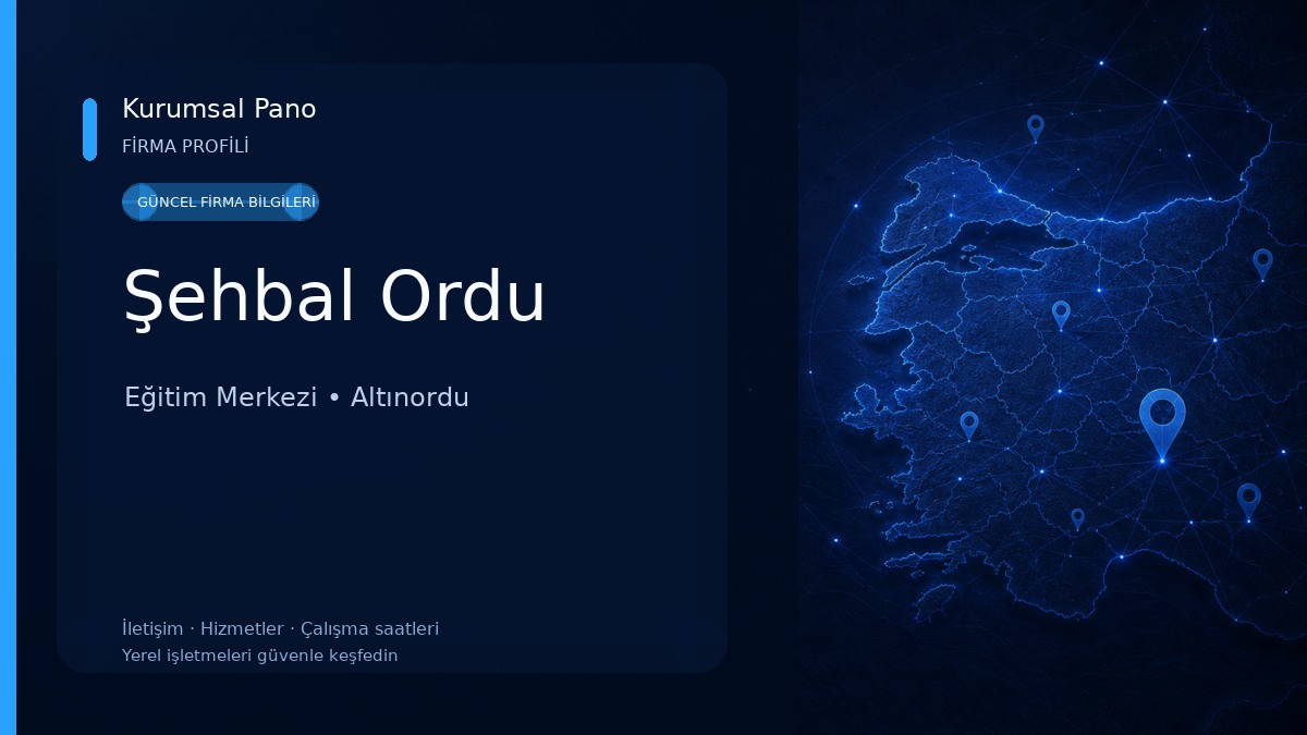 Şehbal Ordu