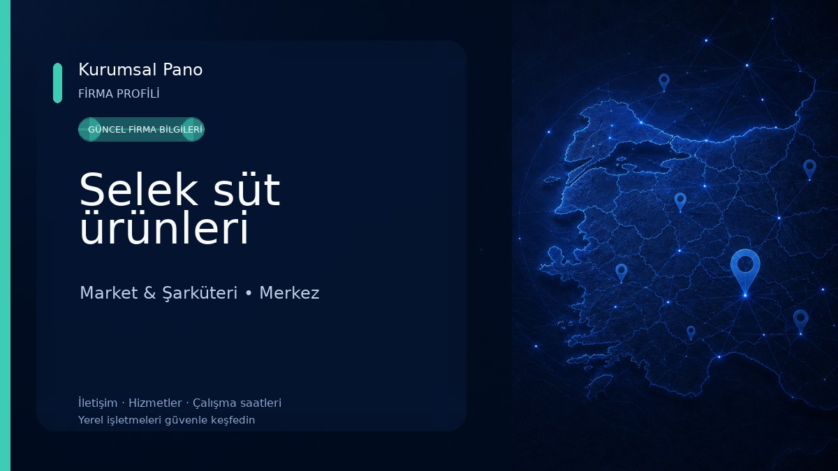 Selek süt ürünleri Market & Şarküteri