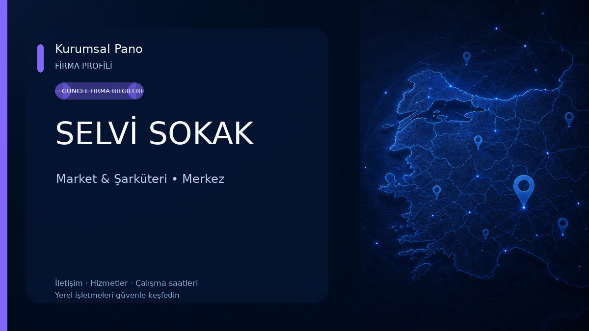 SELVİ SOKAK Market & Şarküteri