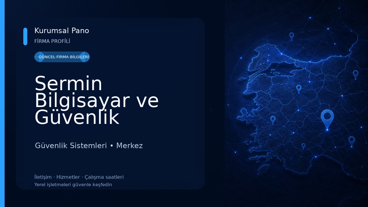 Sermin Bilgisayar ve Güvenlik Sistemleri