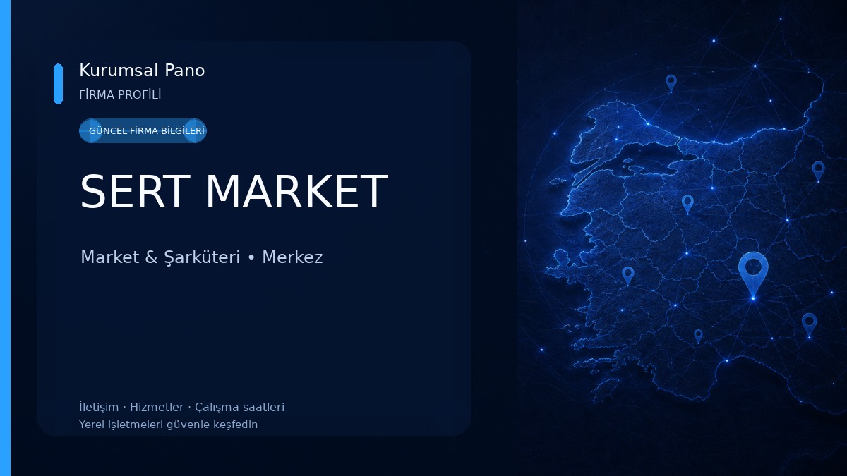 SERT MARKET Market & Şarküteri
