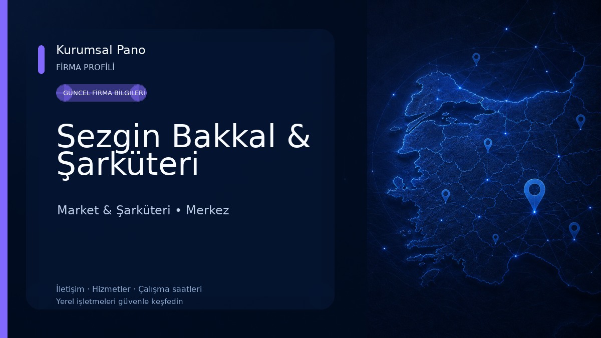 Sezgin Bakkal & Şarküteri 