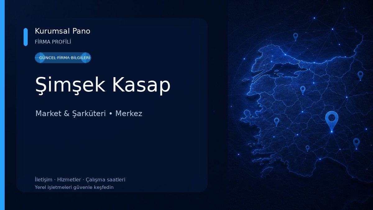 Şimşek Kasap Market & Şarküteri