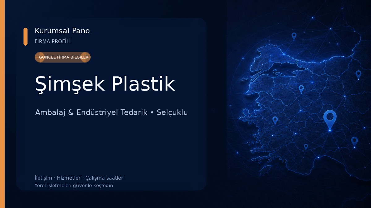Şimşek Plastik Ambalaj & Endüstriyel Tedarik
