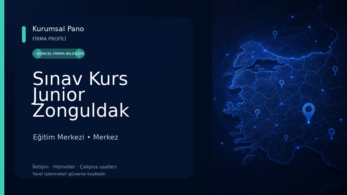 Sınav Kurs Junior Zonguldak 