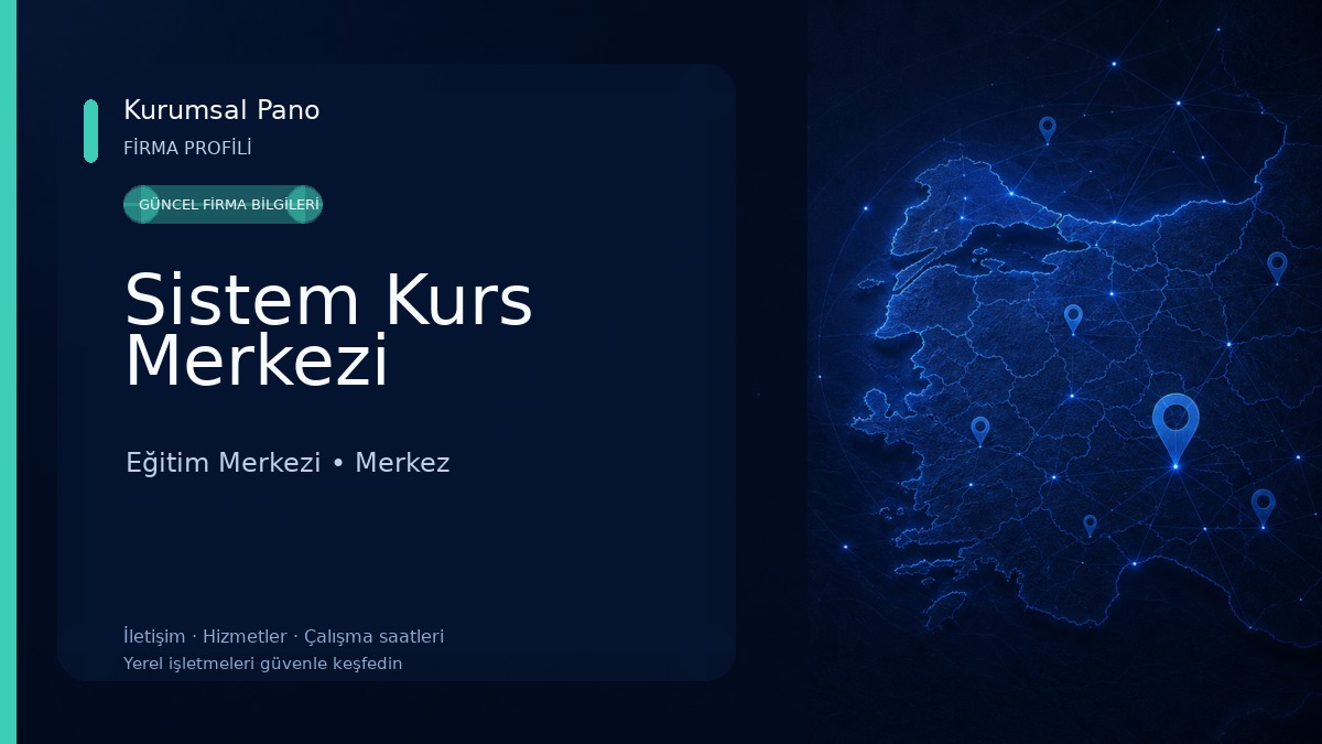 Sistem Kurs Merkezi