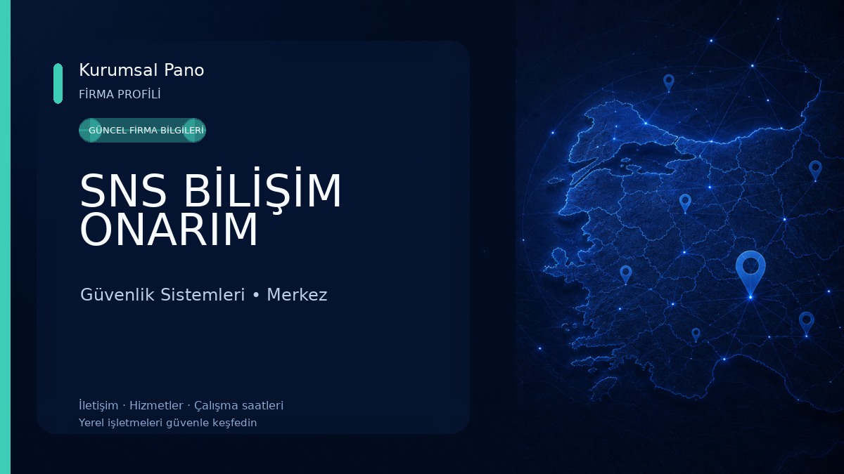 SNS BİLİŞİM ONARIM