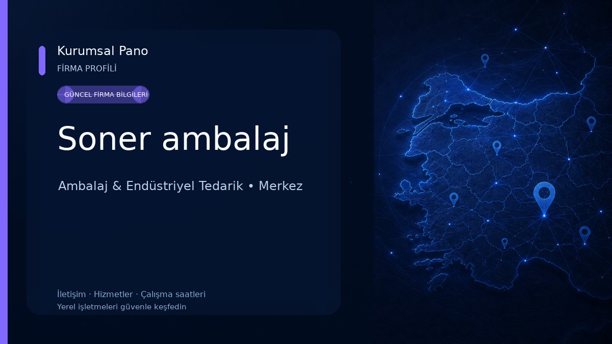 Soner ambalaj 