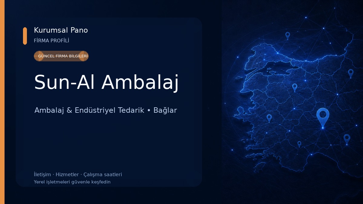 Sun-Al Ambalaj Ambalaj & Endüstriyel Tedarik