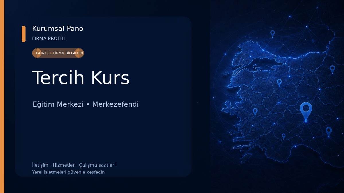 Tercih Kurs Eğitim Merkezi