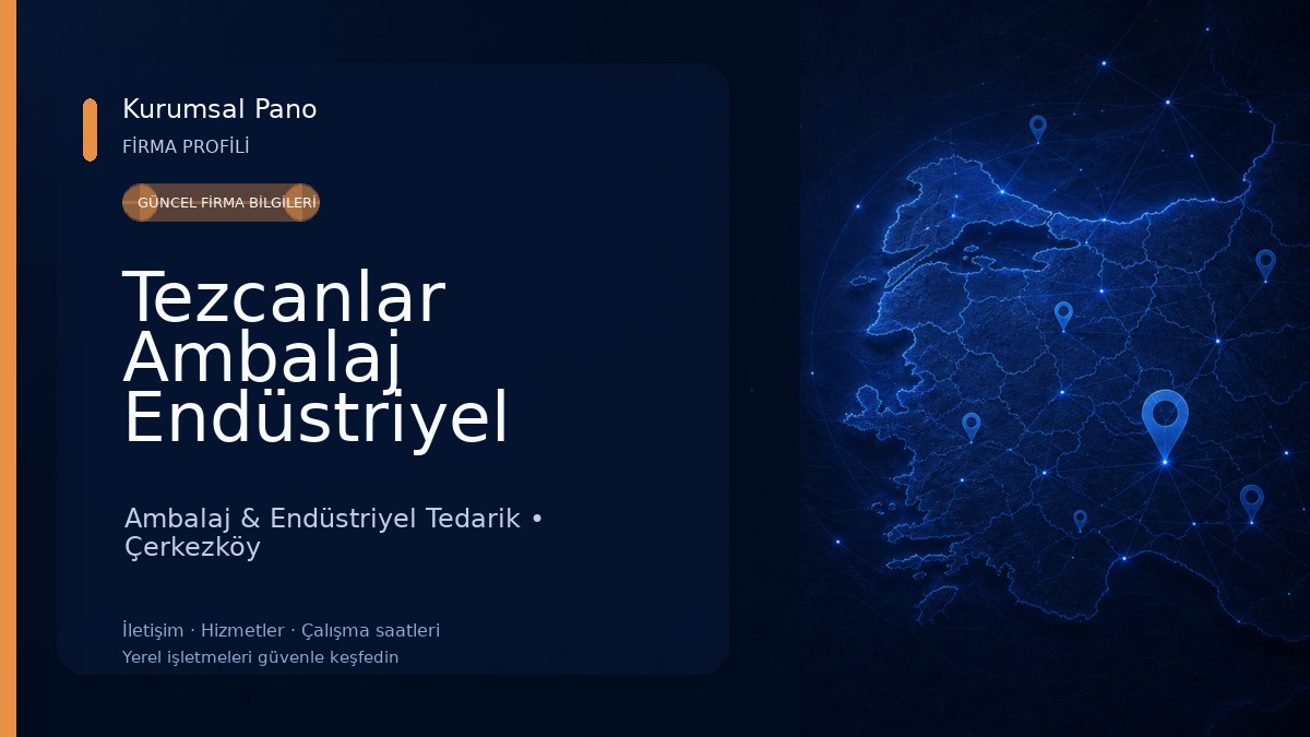 Tezcanlar Ambalaj Endüstriyel Malzemeler