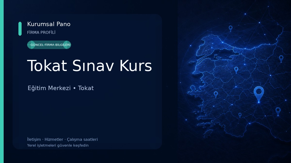 Tokat Sınav Kurs