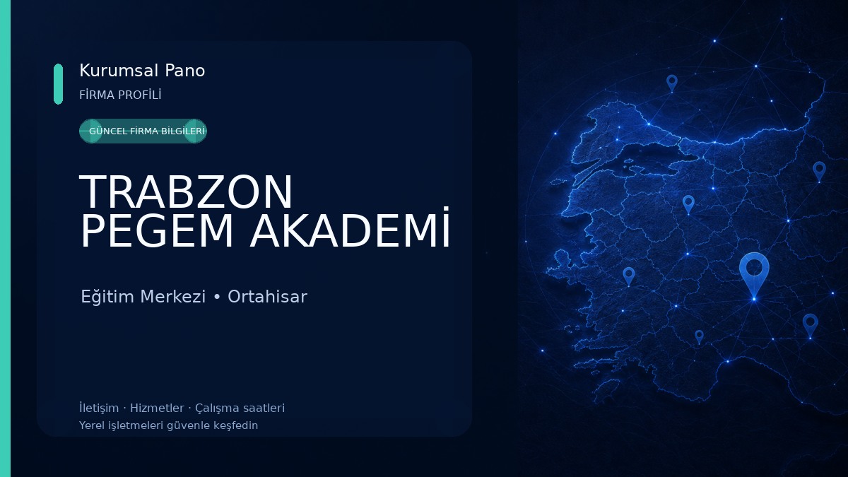 TRABZON PEGEM AKADEMİ