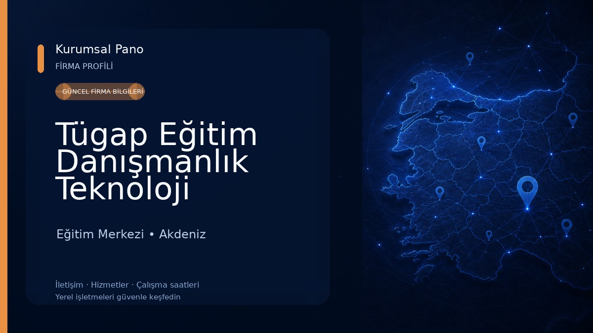 Tügap Eğitim Danışmanlık Teknoloji Anonim Şirketi