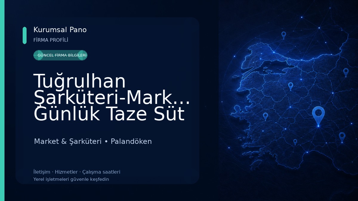Tuğrulhan Şarküteri-Market Günlük Taze Süt Market & Şarküteri