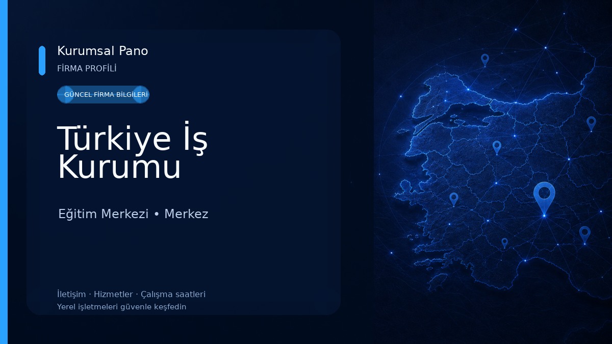 Türkiye İş Kurumu Eğitim Merkezi