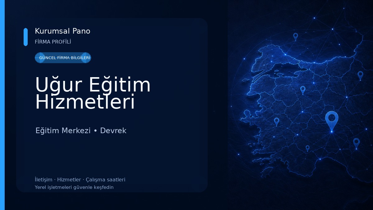 Uğur Eğitim Hizmetleri Eğitim Merkezi