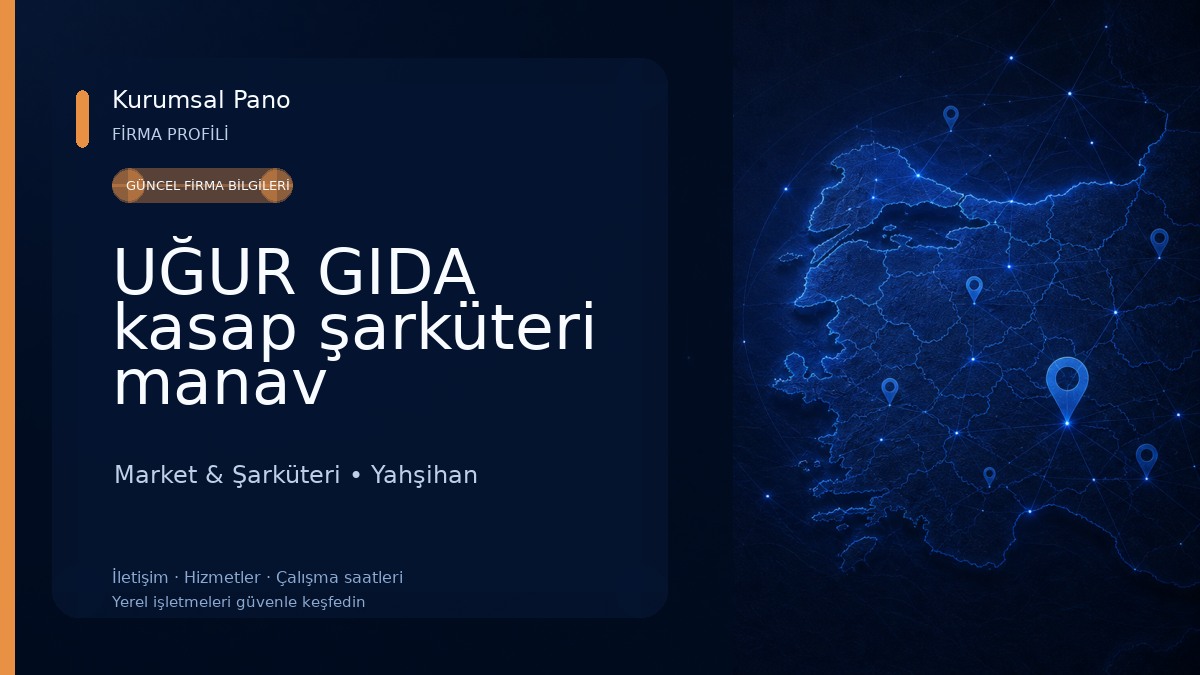 UĞUR GIDA kasap şarküteri manav Market & Şarküteri