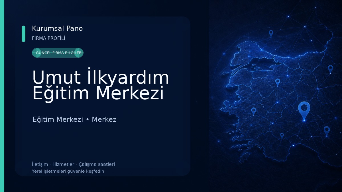 Umut İlkyardım Eğitim Merkezi Eğitim Merkezi