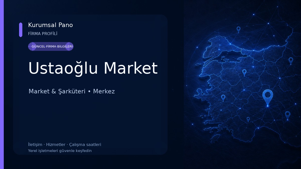 Ustaoğlu Market Market & Şarküteri