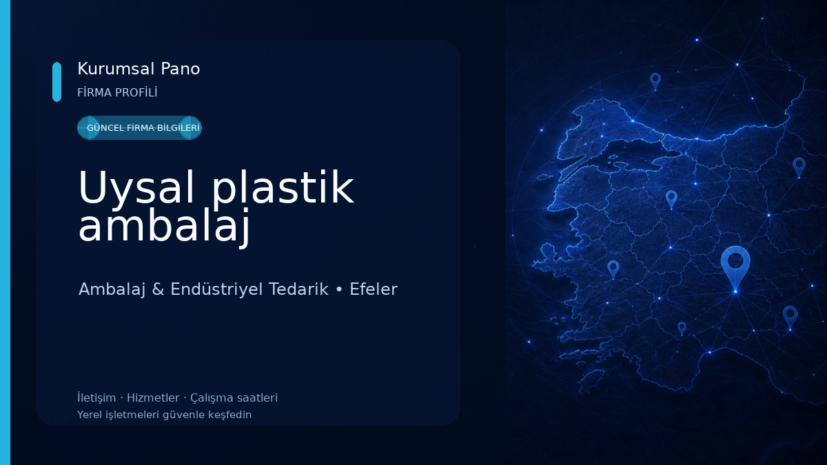 Uysal plastik ambalaj Ambalaj & Endüstriyel Tedarik