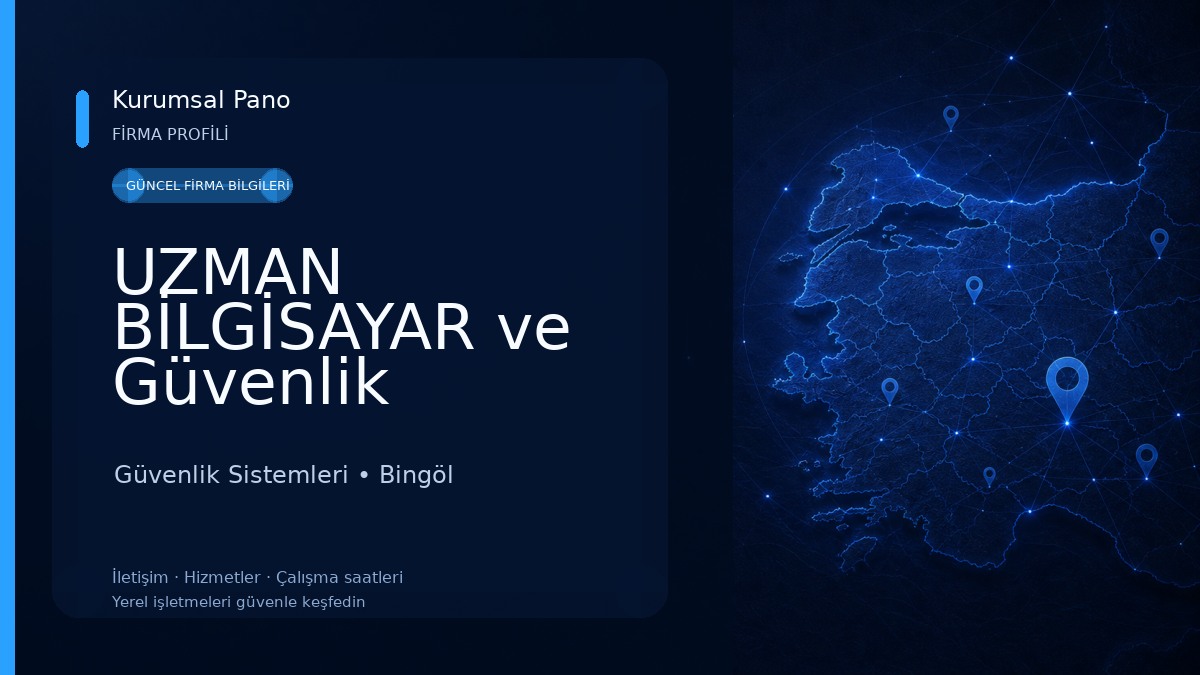 UZMAN BİLGİSAYAR ve Güvenlik Sistemleri Güvenlik Sistemleri