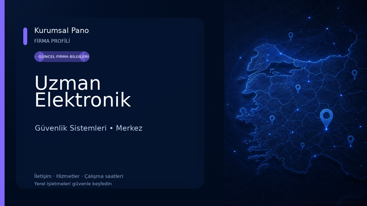 Uzman Elektronik