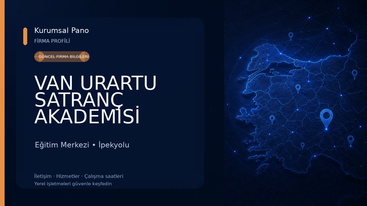 VAN URARTU SATRANÇ AKADEMİSİ SPOR KULÜBÜ Eğitim Merkezi